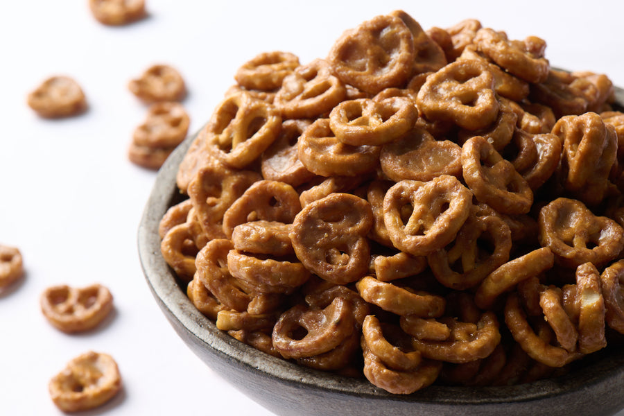 Butter Toffee Pretzels 12 oz Bag
