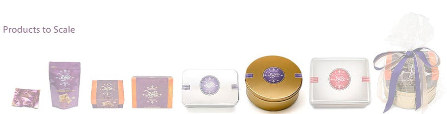 Dark Chocolate Almond Toffee 2 lb Gift Tin