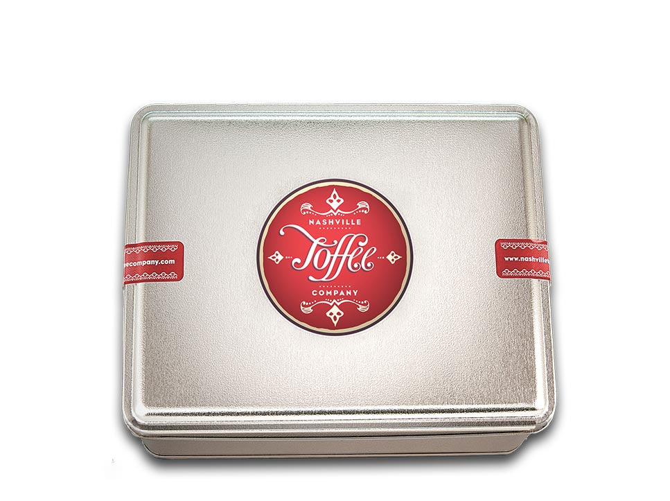 Combination Almond Toffee  2 lb Gift Tin