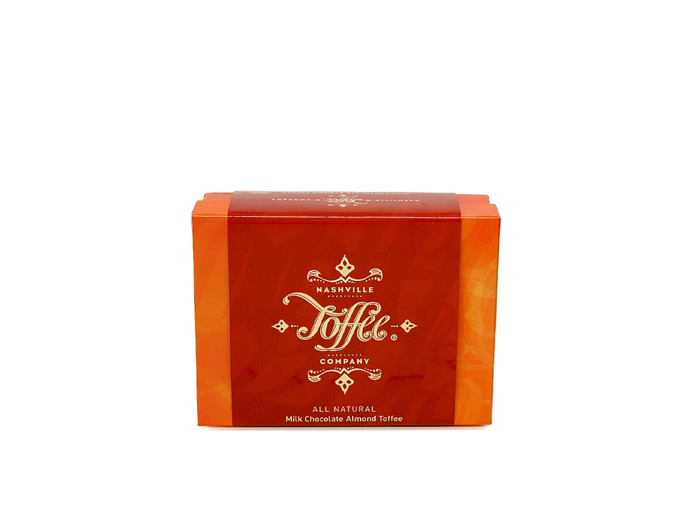 Milk Chocolate Almond Toffee 1 lb Gift Box
