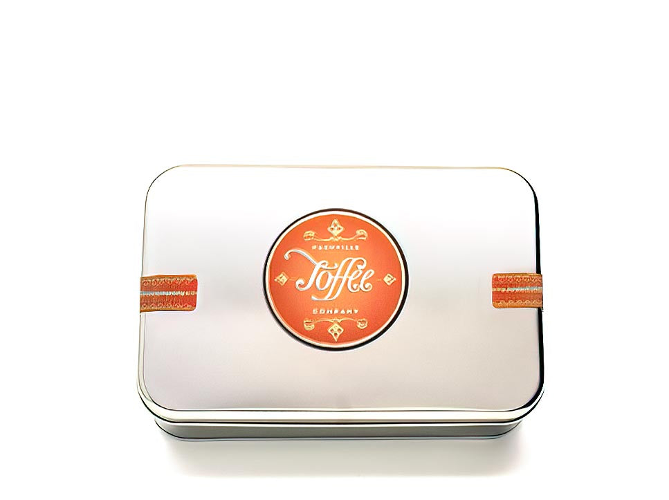 Milk Chocolate Almond Toffee 1lb Gift Tin